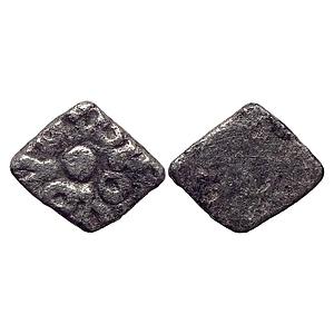Ancient Punch Marked Coinage from Central India Avanti Mahajanapada Late type Silver Unit