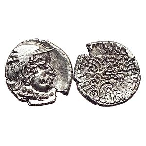 Ancient Gujarat and Malwa Western Kshatraps Kardamaka family Damasena son of Rudrasimha I 