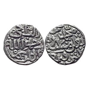 Delhi Sultan Muhammad Bin Tughluq Billon 6 Gani