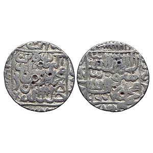 Mughal Akbar Shergarh Mint Silver Rupee