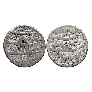 Mughal Shah Jahan Dar ul Khilafat Agra Mint Silver Rupee