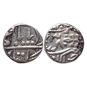 IPS Jhalawar State Zalim Singh INO Victoria Empress Jhalawar Mint Silver Rupee