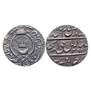IPS Awadh State Amjad Ali Shah Mulk Awadh Mint Silver Rupee