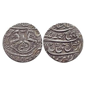 IPS Awadh State Nasir-ud-Din Haider Suba Awadh Mint Silver Rupee