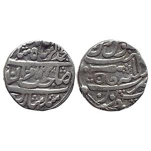 IPS Gwalior State Daulat Rao INO Muhammad Akbar II Sheopur Mint Silver Rupee