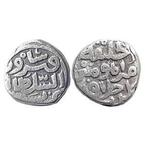 Delhi Sultan Firuz Shah Tughlaq Sahat-e-sind Mint Billon Tanka