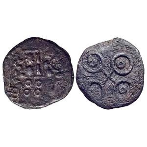 Ancient Ujjain Region Anonymous Copper Unit
