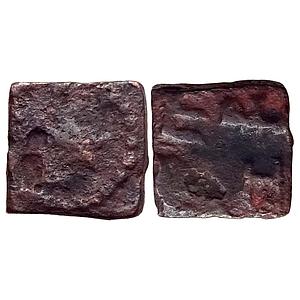 Ancient Vrishni Tribal Republic Copper Unit