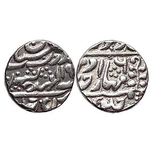 IPS Jaipur State Man Singh II INO George VI Sawai Jaipur Mint Silver Rupee
