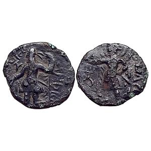 Ancient Kushanas Kanishka II Mao Copper Di-Drachm