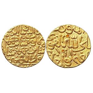 Bahamani Sultan Ala al-Din Humayun Shah Gold Tanka