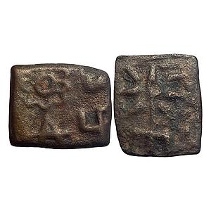 Ancient Pre-Satavahana Bhon Vidarbha type Anonymous Copper Unit