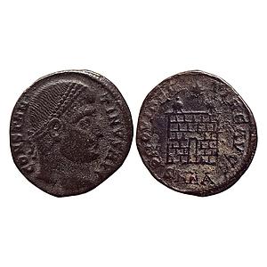Ancient World Foreign Rome Constantinus I Bronze Unit