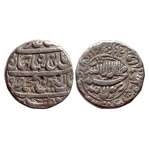 Mughal Shah Jahan Delhi Mint Silver Rupee