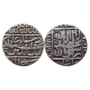 Mughal Akbar Ahmadabad Mint Silver Rupee
