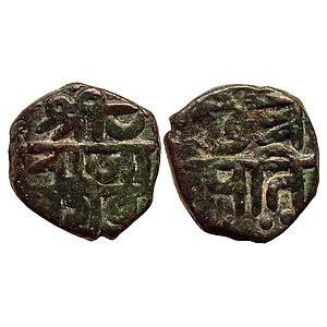 IK Maratha Confederacy INO Chhatrapati Shivaji Copper Shivrai Paisa