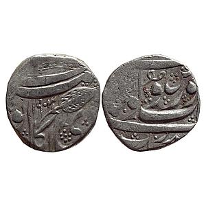 IK Sikh Empire Shaikh Imam ad din Amir al-mulk Bahadur as Governor VS 1903 Kashmir Mint Si