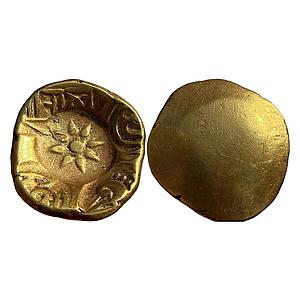Hindu Medieval Yadavas of Devagiri Ramchandra Deva Gold Gadyana Padma Tanka