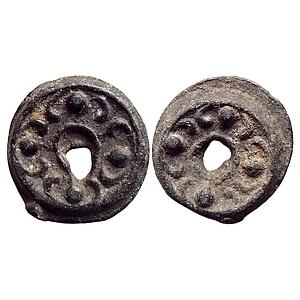 Kingdom of Angkor from Cambodia from the time of the Khmer Empire Lead-Tin Alloy Unit