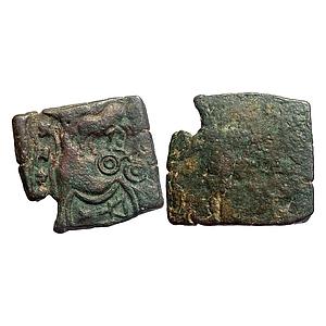 Ancient Punch Marked Coinage Eran Region Copper Unit
