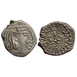 Ancient Guptas Kumara Gupta I Silver Dramma