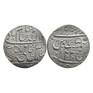 EIC Bengal Presidency INO Shah Alam II Dar-ul-Sarur Saharanpur Mint Silver Rupee