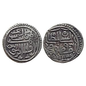 Gujarat Sultan Shams al-Din Muzaffar II Silver Tanka
