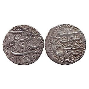 IK Durrani Shuja al Mulk 2nd reign Khitta Kashmir Mint Silver Rupee