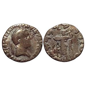 Ancient Indo-Greeks Apollodotus II Silver Indian Drachm