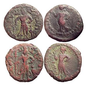 Ancient Yaudheyas Tribal Republic Set of 2 Coins Copper Unit
