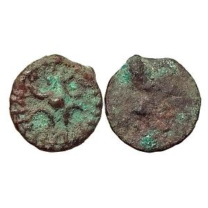 Ancient Panchala Pre-Kushana Early Anepigraphic Series Copper Unit