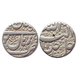 Mughal, Akbar, Burhanpur Mint, Silver Rupee