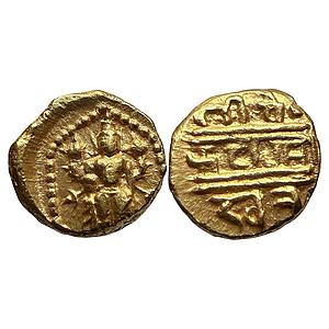 Hindu Medieval Vijaynagar Empire Sri Ramadeva Raya II Gold Hon-Pagoda
