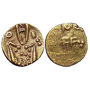 Nayakas of Gingee Sri Ranga Raya III Coromandel Coast Gold Fanam