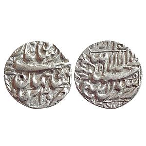 Mughal, Shah Jahan, Bhakkar Mint, Silver Rupee