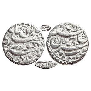 Mughal, Akbar, Rebellion Issue of Jahangir, Allahabad Mint, Ilahi Month Farwardin (Aries),