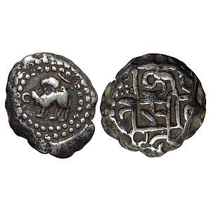 Hindu Medieval Chowhans of Ranthambhor Jaitrasimha Silver Unit