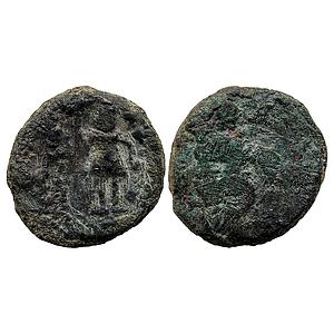 Ancient Ujjain Region Mahakaal type Copper Heavy Unit