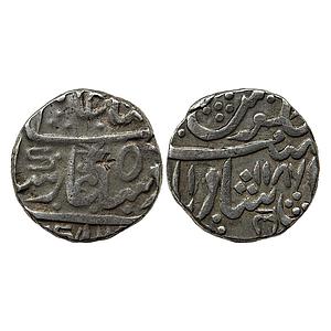 IPS Narayanpett Hyderabad Feudatory INO Shah Alam II Dilshadabad Mint Silver Rupee