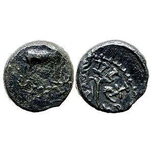 Ancient Western Kshatrapas Kardamaka Dynasty Rudrasimha I Potin Unit