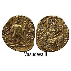 Ancient Kushanas Vasudeva II Gold Dinar