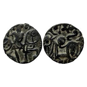 Hindu Medieval Tomaras of Delhi Madanapala Billon Jital