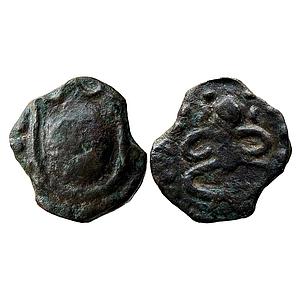 Hindu Medieval Post Gupta Gujarat Copper Unit