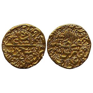 Mughal Shah Jahan Daulatabad Mint Gold Mohur