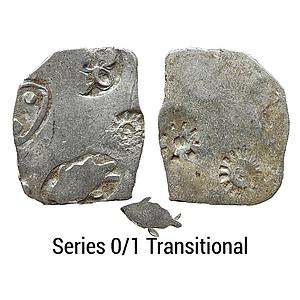 Ancient Magadha Mahajanapada Punch Marked Coinage from lower Middle Ganga Valley Series 0/
