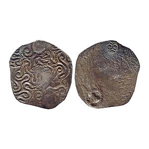 Ancient, Archaic Series, Punch Marked Coinage, attributed to Panchala Mahajanapada, Silver