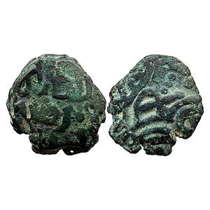 Delhi Sultan Jalalat al-din Radiyya Razia Sultana Badaun Mint Billon Jital