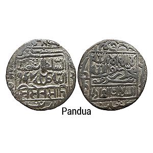 Delhi Sultan Sher Shah Suri Pandua Mint Silver Rupee