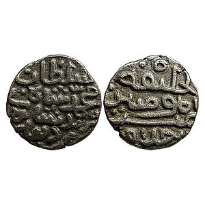 Delhi Sultan Muhammad Bin Farid Hadrat Dehli Mint Billon Tanka of 32 Rati