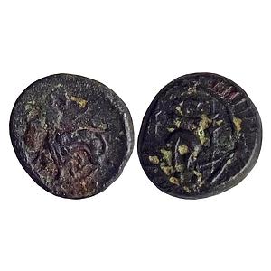 Ancient, Vishnukundin Dynasty, Andhra Region, Copper Base Alloy